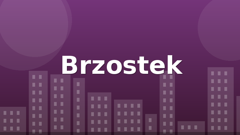 Brzostek