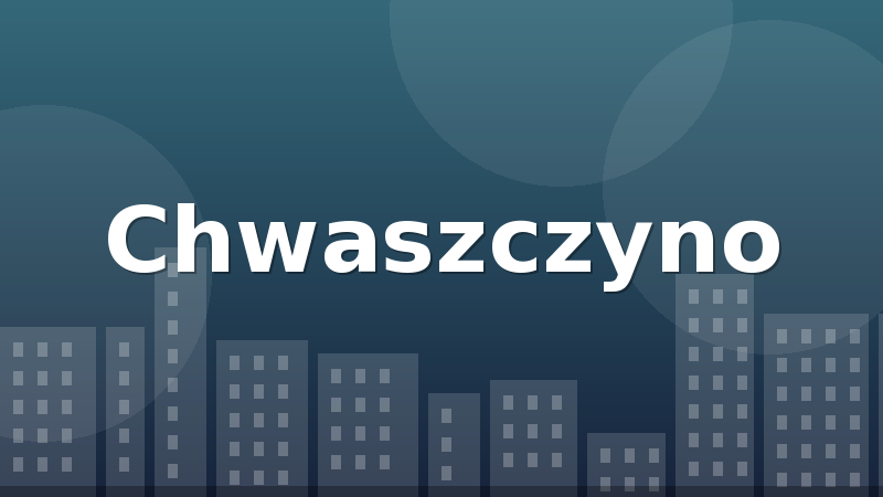 Chwaszczyno