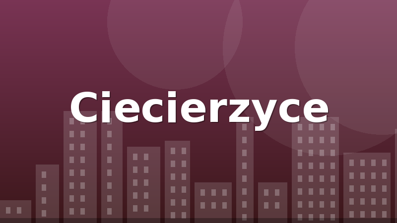 Ciecierzyce