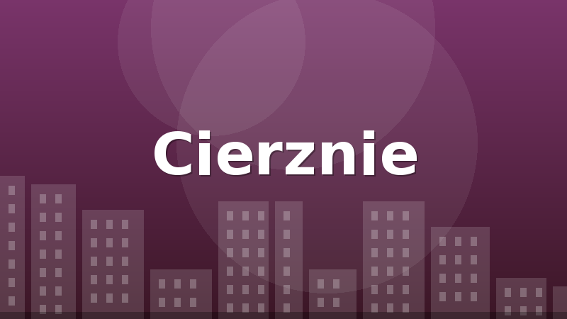 Cierznie
