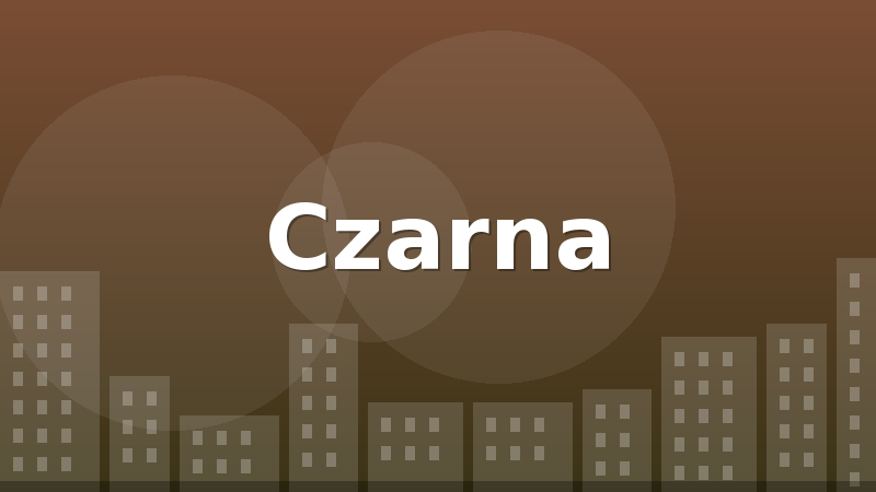 Czarna