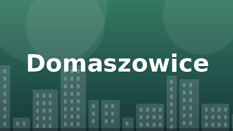 Domaszowice