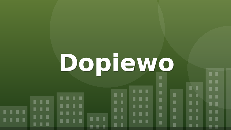 Dopiewo