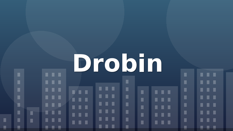 Drobin