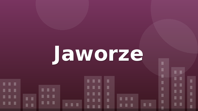 Jaworze