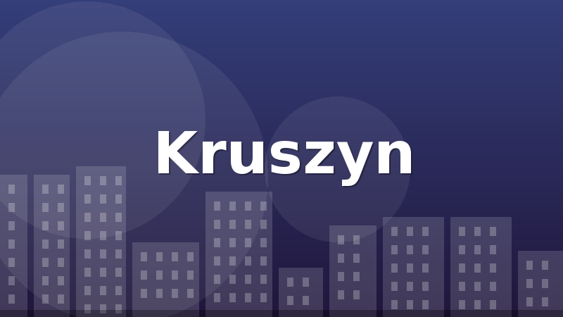 Kruszyn