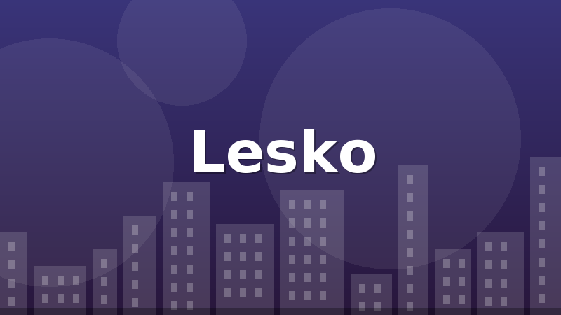 Lesko