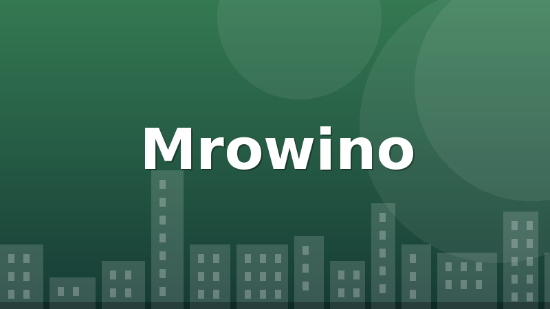 Mrowino