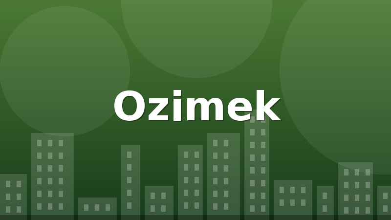 Ozimek