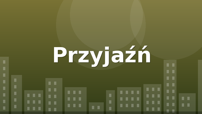 Przyjaźń