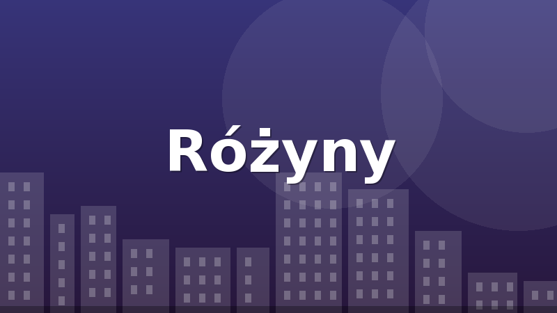 Różyny