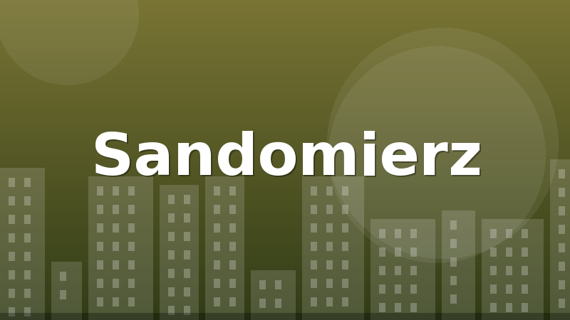 Sandomierz
