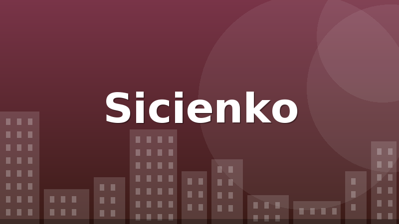 Sicienko