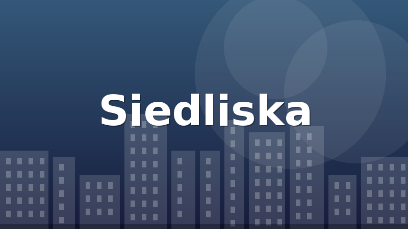 Siedliska