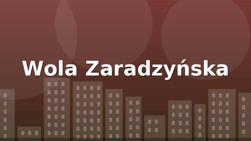 Wola Zaradzyńska