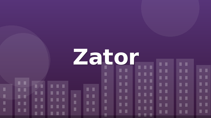 Zator