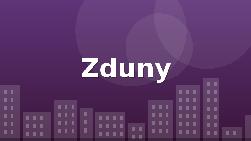 Zduny
